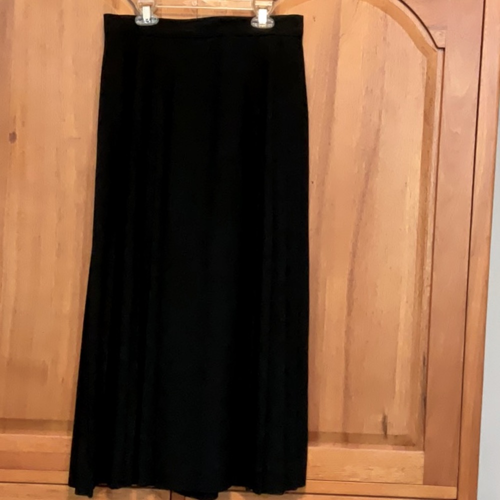 David Brooks pleated, full, long skirt.  Size 12.